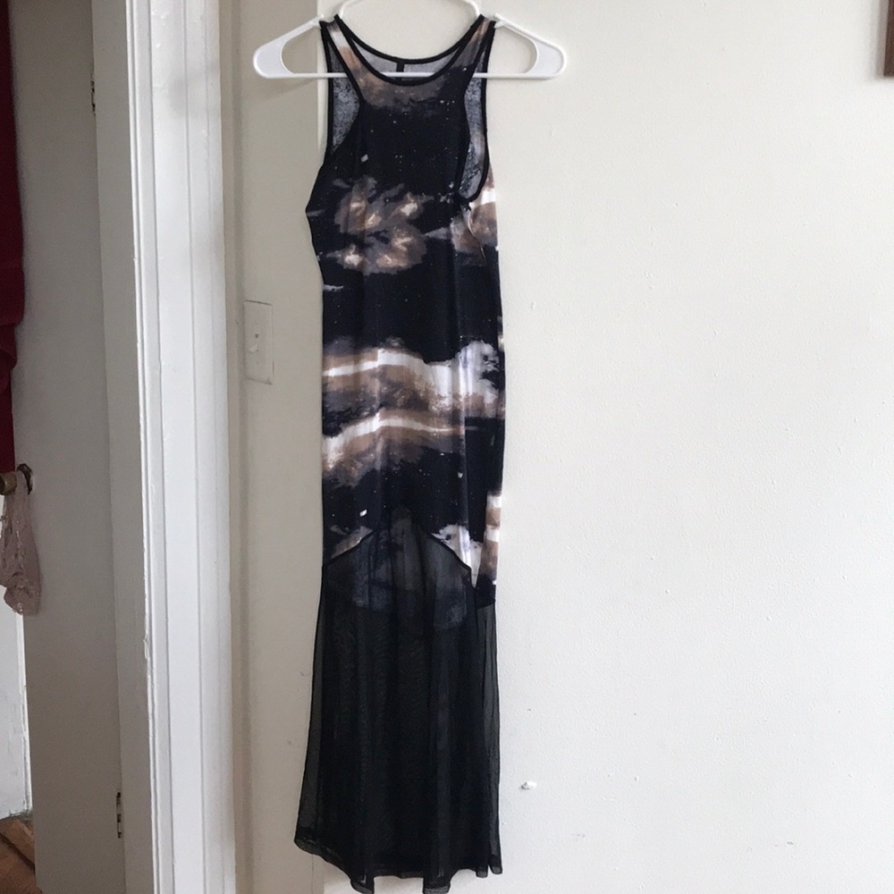 Cosmic BodyCon Halter Dress•One SZ•Stretch